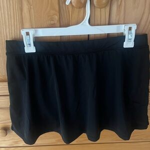 Macy’s Classic Black Women's Swim Skort 14